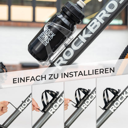 Flaschenhalter Fahrrad 2er-Pack Getränkehalter Fahrrad PC 34g