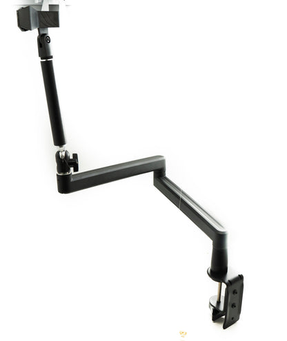 SYSTEM-S microphone holding arm table mount 360° swivel 180° tilt 3 joints