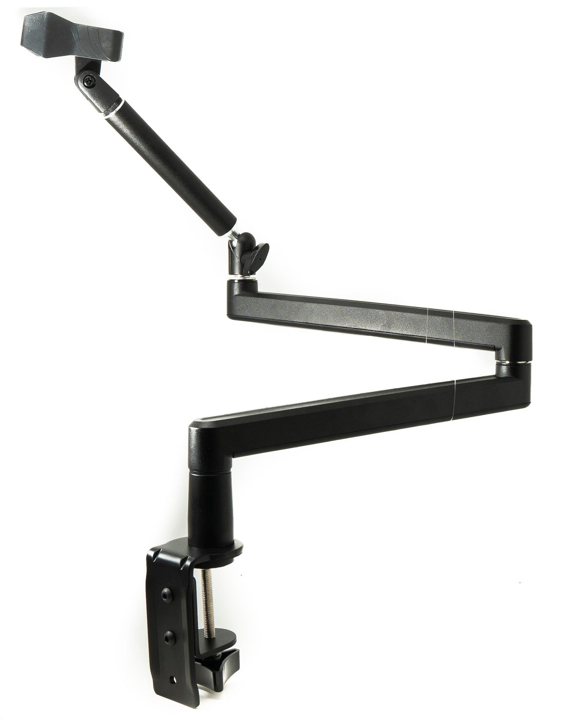 SYSTEM-S microphone holding arm table mount 360° swivel 180° tilt 3 joints