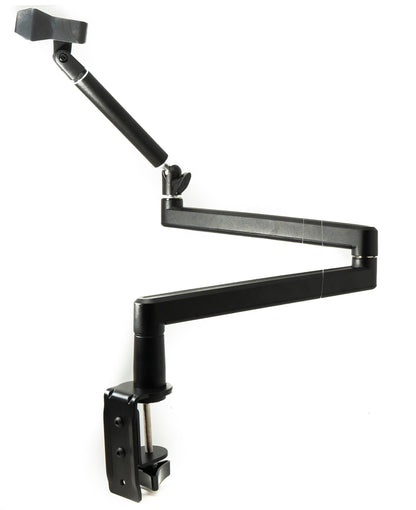 SYSTEM-S microphone holding arm table mount 360° swivel 180° tilt 3 joints