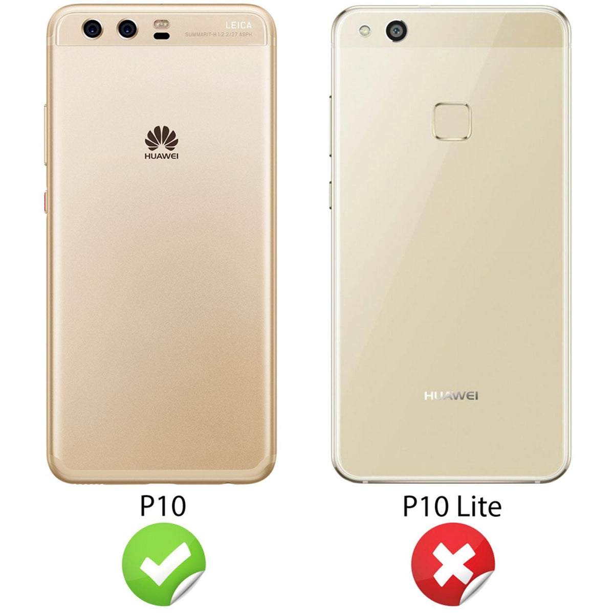 NALIA Handyhülle kompatibel mit Huawei P10, Ultra-Slim Soft TPU Silikon Case Cover, Crystal Clear Schutzhülle Dünn Durchsichtig, Etui Handy-Tasche Backcover Bumper Smart-Phone Hülle - Transparent