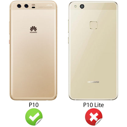 NALIA Handyhülle kompatibel mit Huawei P10, Ultra-Slim Soft TPU Silikon Case Cover, Crystal Clear Schutzhülle Dünn Durchsichtig, Etui Handy-Tasche Backcover Bumper Smart-Phone Hülle - Transparent