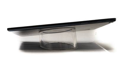 Sockel Stütze Stand Ablage Anti Rutsch Ring Transparent für Smartphone und Tablet Transparent | System-S