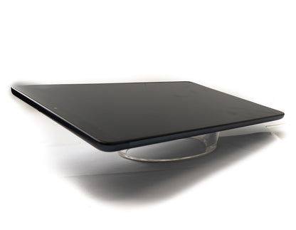 Sockel Stütze Stand Ablage Anti Rutsch Ring Transparent für Smartphone und Tablet Transparent | System-S
