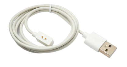 USB 2.0 Kabel 100 cm Ladekabel für Redmi Watch 4 Smartwatch in Weiß | System-S