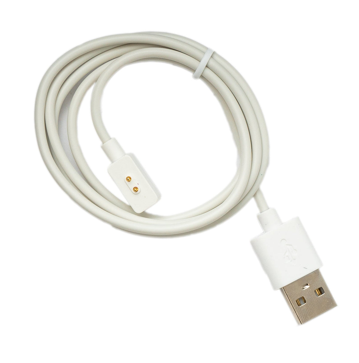 USB 2.0 Kabel 100 cm Ladekabel für Redmi Watch 4 Smartwatch in Weiß | System-S