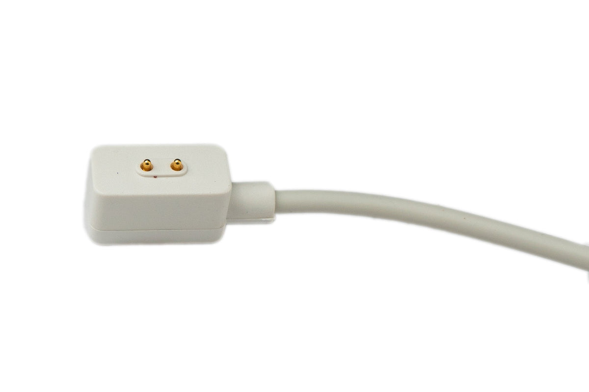 USB 2.0 Kabel 100 cm Ladekabel für Redmi Watch 4 Smartwatch in Weiß | System-S