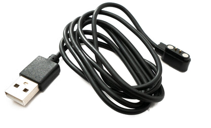SYSTEM-S USB 2.0 cable 100 cm charging cable for Zeblaze Stratos 3 Smartwatch in black