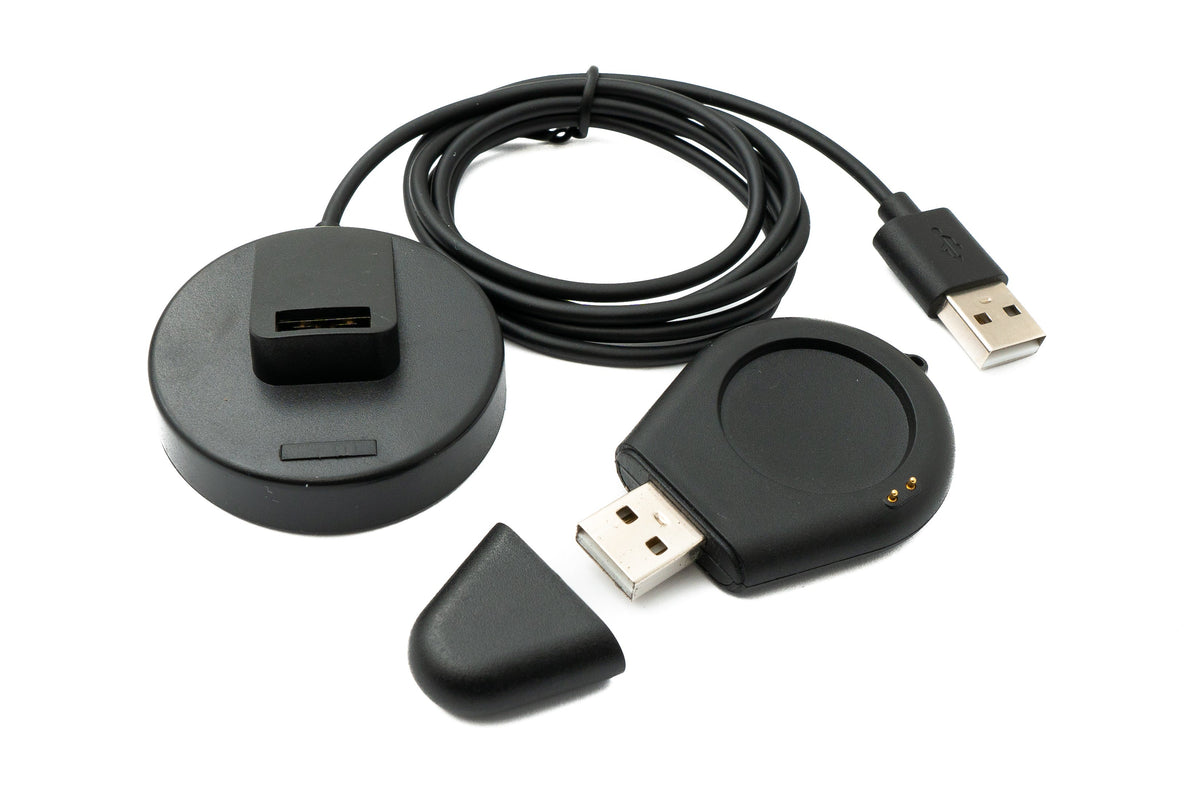 SYSTEM-S USB 2.0 cable 100 cm charging station for Xiaomi S1 Pro Watch detachable in black