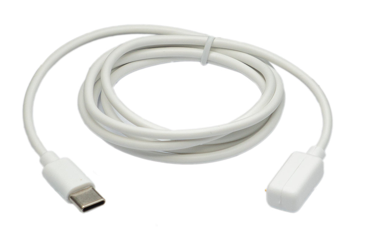SYSTEM-S USB 3.1 cable 100 cm charging cable for Galaxy Fit3 Smartwatch in white
