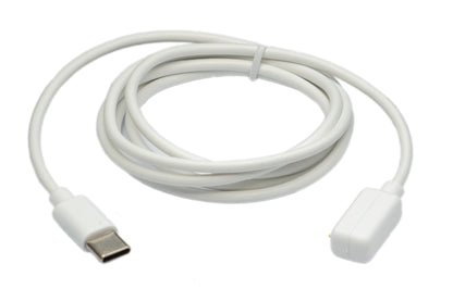 SYSTEM-S USB 3.1 cable 100 cm charging cable for Galaxy Fit3 Smartwatch in white