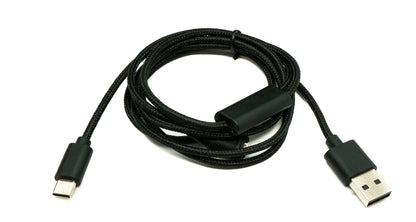 SYSTEM-S USB 2.0 cable 120 cm Y charging cable for Garmin Bounce Smartwatch Smartphone in black