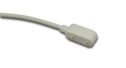 USB 2.0 Kabel 100 cm Ladekabel für HONOR Band 9 Smartwatch in Weiß | System-S