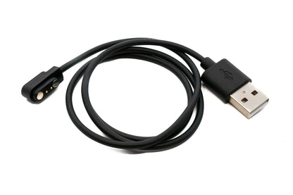 SYSTEM-S USB 2.0 cable 50 cm charging cable for Haylou Watch S8 Smartwatch in black