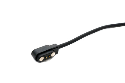 SYSTEM-S USB 2.0 cable 50 cm charging cable for Haylou Watch S8 Smartwatch in black