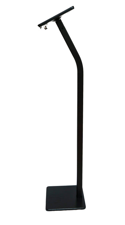 SYSTEM-S floor stand 120 cm lockable holder for iPad 7 8 9 10.2" (2019 2020 2021)