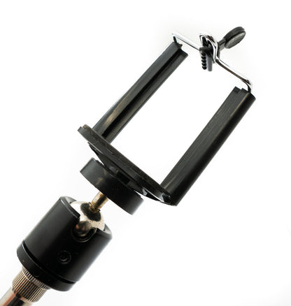 SYSTEM-S guitar holder instrument fastening clamp Kadopaster for smartphone 5.5 to 7 cm