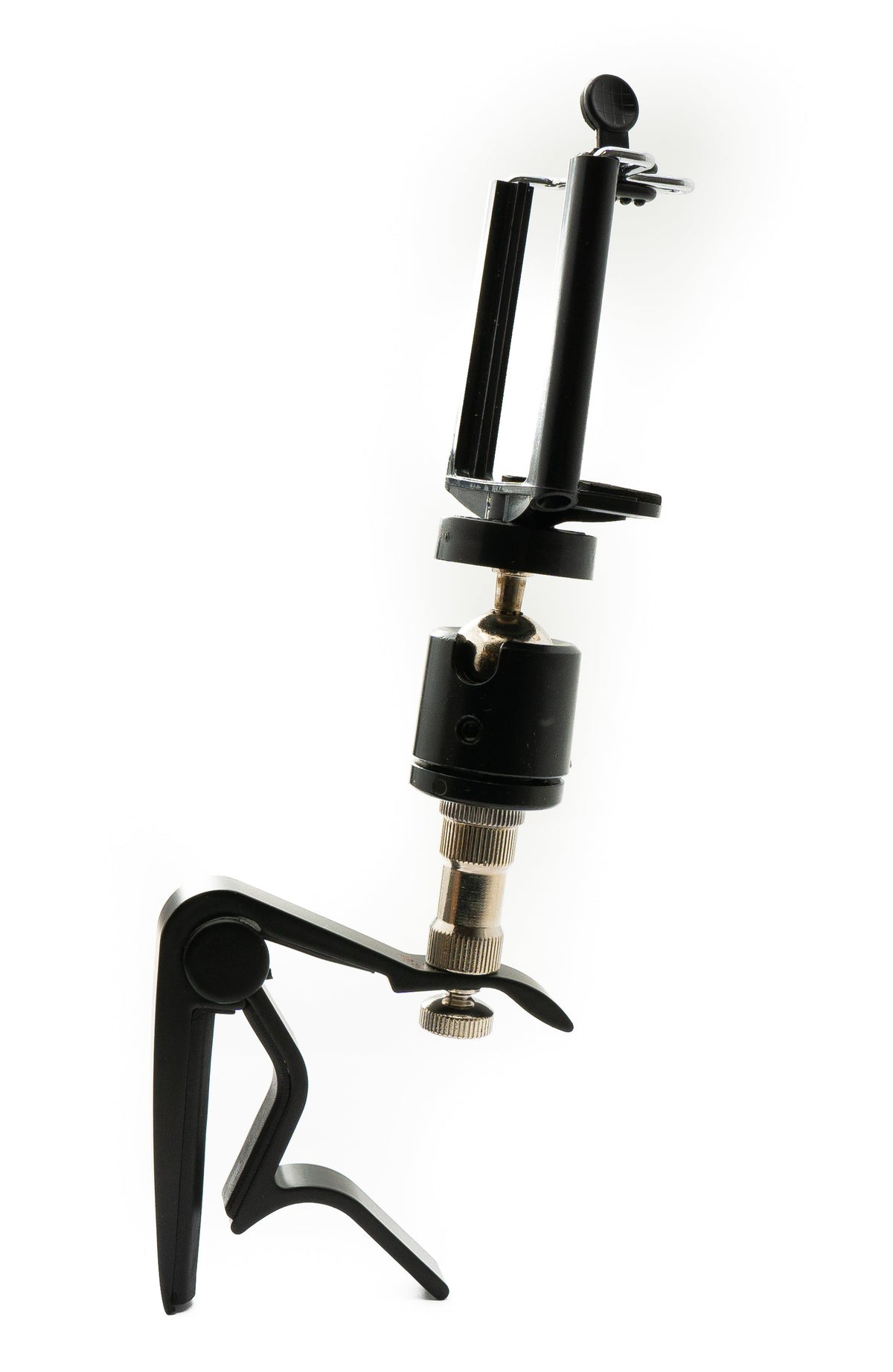 SYSTEM-S guitar holder instrument fastening clamp Kadopaster for smartphone 5.5 to 7 cm