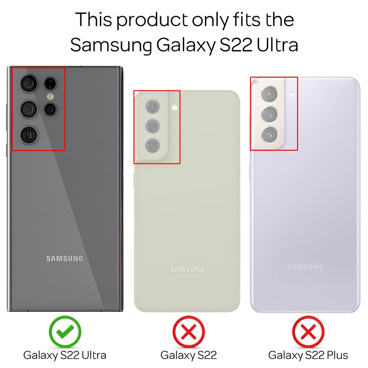 NALIA 360° Hülle für Samsung Galaxy S22 Ultra – Vorne & Hinten Schutz – 360GUARD (Full-Body Case) – Marke aus Berlin