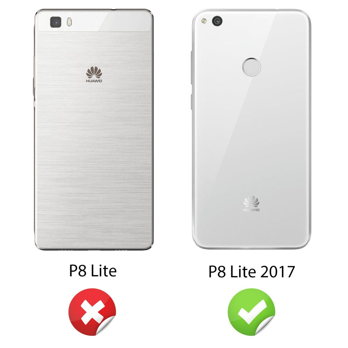 NALIA Handyhülle kompatibel mit Huawei P8 Lite 2017, Glitzer Slim Silikon-Case Back-Cover Schutzhülle, Glitter Sparkle Handy-Tasche Bumper, Dünne Bling Strass Smart-Phone Hülle