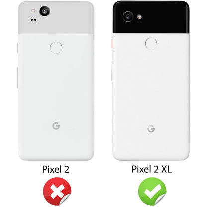 NALIA Transparente Silikonhülle für Google Pixel 2 XL – Anti-Gelb & Rutschfest – GLAZE (Handyhülle Kristallklar, Schlank & Stoßfest) – Marke aus Berlin
