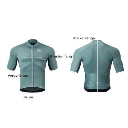 ROAD TO SKY Herren Kurzarm-Radtrikot Jersey für MTB & Rennrad