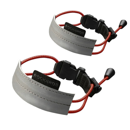ROCKBROS Hosenband reflektierend für Radfahren Reflektorband