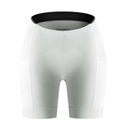 TVI Radlerhose Damen Gepolstert mit Tasche Atmungsaktive