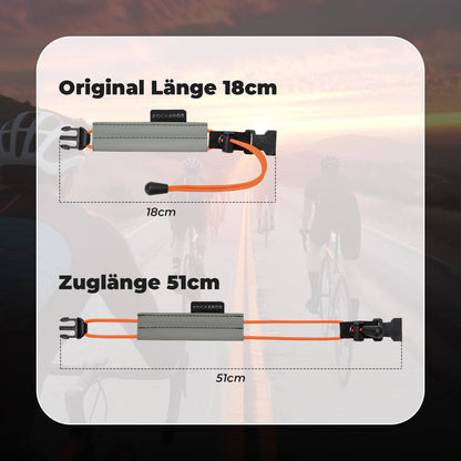 ROCKBROS Hosenband reflektierend für Radfahren Reflektorband