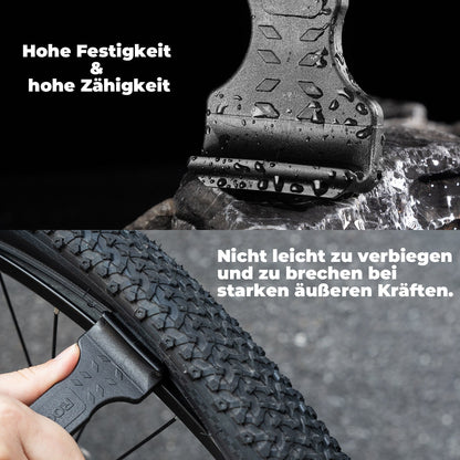Fahrrad 2-IN-1 Reifenheber Fahrradwerkzeug Tragbar