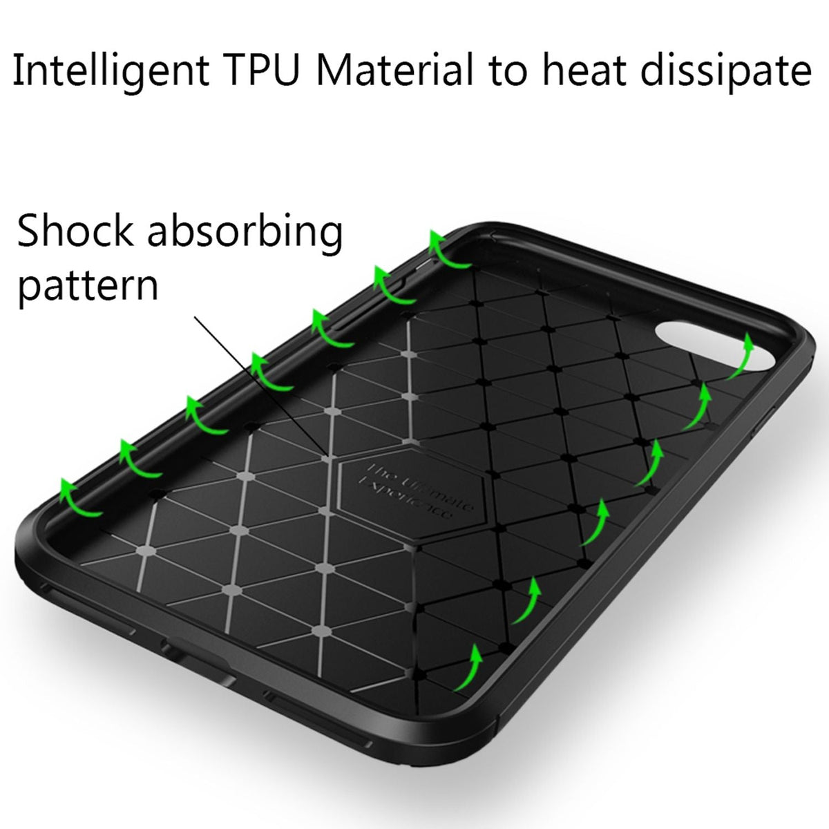 NALIA Silikonhülle für iPhone 7 / 8 / SE 2020 / SE 2022 – Rutschfest & Matt – VORTEX (Gebürstete Optik & Carbon Design) – Marke aus Berlin