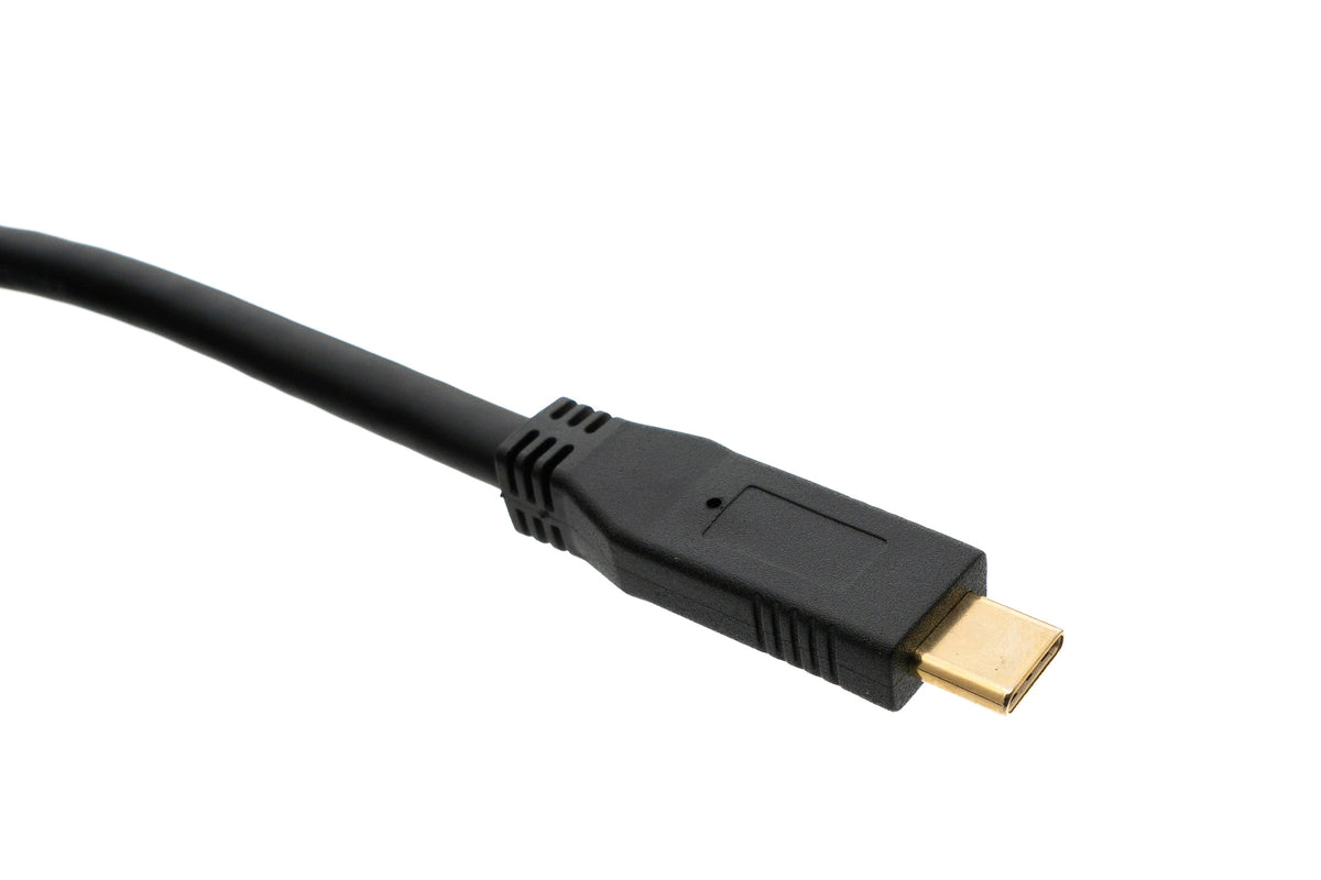 SYSTEM-S USB 3.1 cable 8 m Type C male to 3.0 A male 5 Gbit/s 100W in black