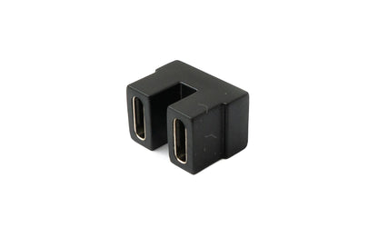 USB4 Typ C Adapter Buchse zu Buchse U Turn 180° Winkel Kabel 40 Gbit/s USB 4.0 | System-S