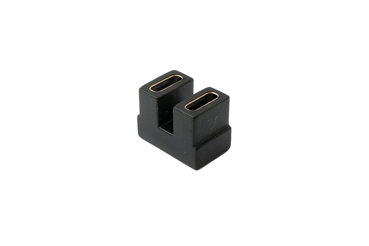 USB4 Typ C Adapter Buchse zu Buchse U Turn 180° Winkel Kabel 40 Gbit/s USB 4.0 | System-S