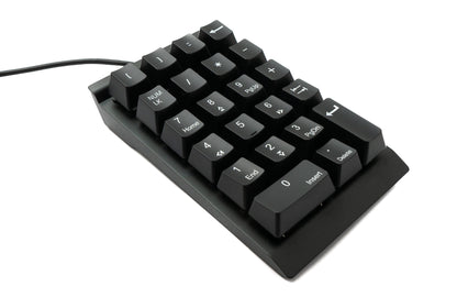 Numpad Ziffernblock 23 Tasten USB 2.0 Typ A mechanische Tastatur mit LED in Schwarz | System-S