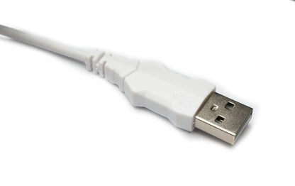 Numpad Ziffernblock 23 Tasten USB 2.0 Typ A mechanische Tastatur mit LED in Weiß | System-S