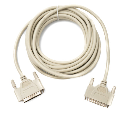 SYSTEM-S D Sub cable 5 m 25 pin male to male RS530 in grey