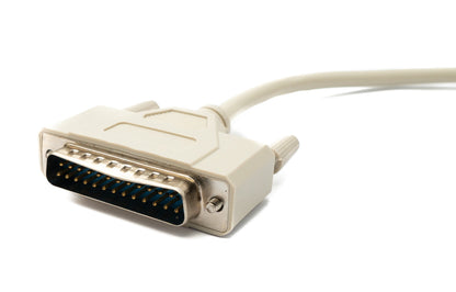 SYSTEM-S D Sub cable 5 m 25 pin male to male RS530 in grey