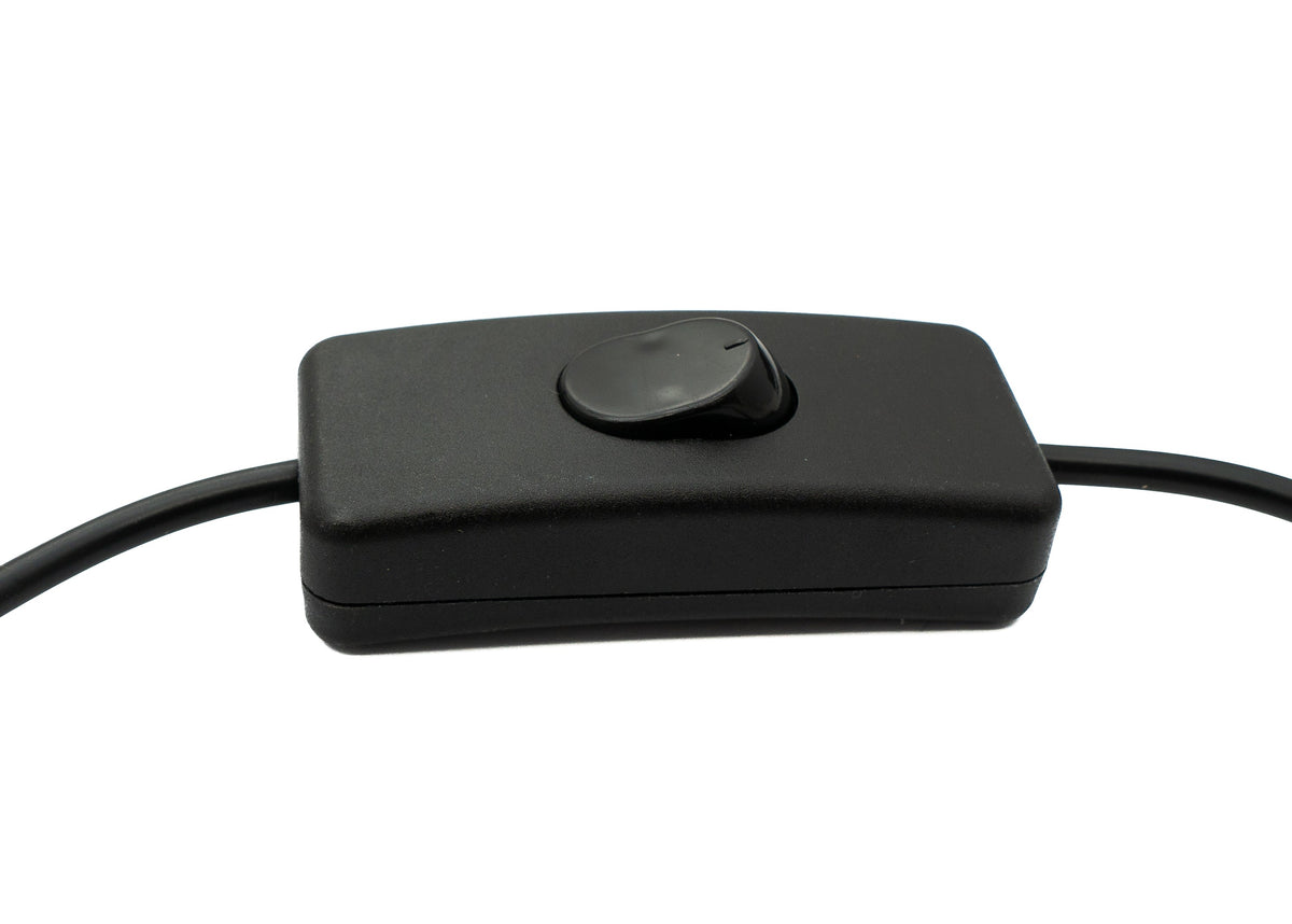 USB 2.0 Kabel 100 cm Typ A Stecker zu Buchse Schalter Winkel Down Angled | System-S
