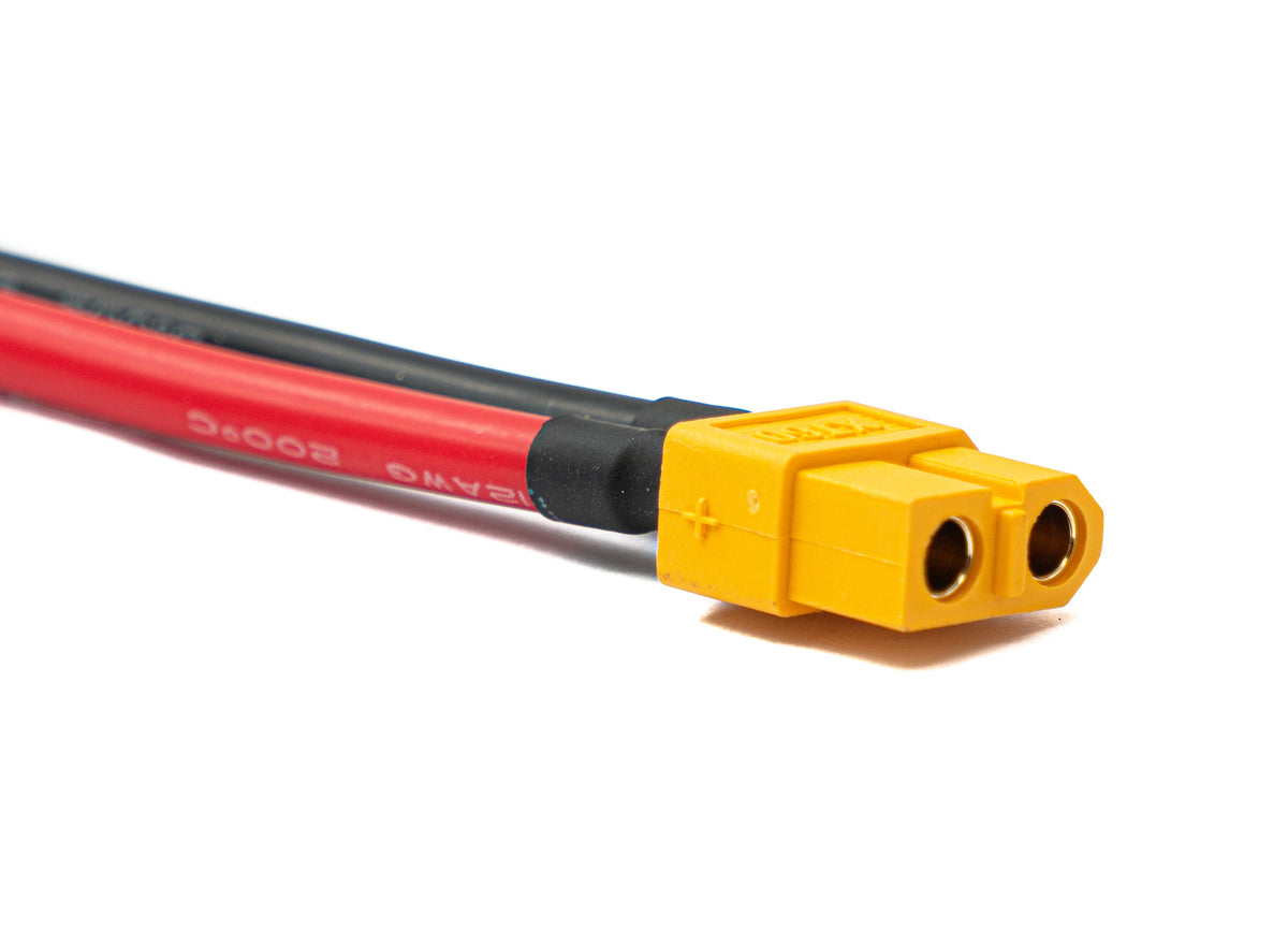 XT60 12AWG Kabel 50 cm Buchse zu Buchse Verlängerung für Solarpanel Solarmodul | System-S