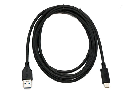 SYSTEM-S USB 3.1 cable 2 m Type C male to 3.0 A male 5 Gbit/s 100W in black