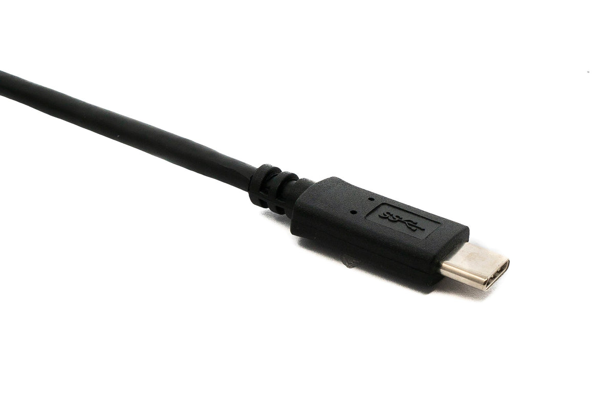 SYSTEM-S USB 3.1 cable 2 m Type C male to 3.0 A male 5 Gbit/s 100W in black