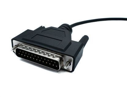 DB25 Kabel 180 cm RS232 IEEE 1248 Stecker zu USB 2.0 Typ A Stecker | System-S
