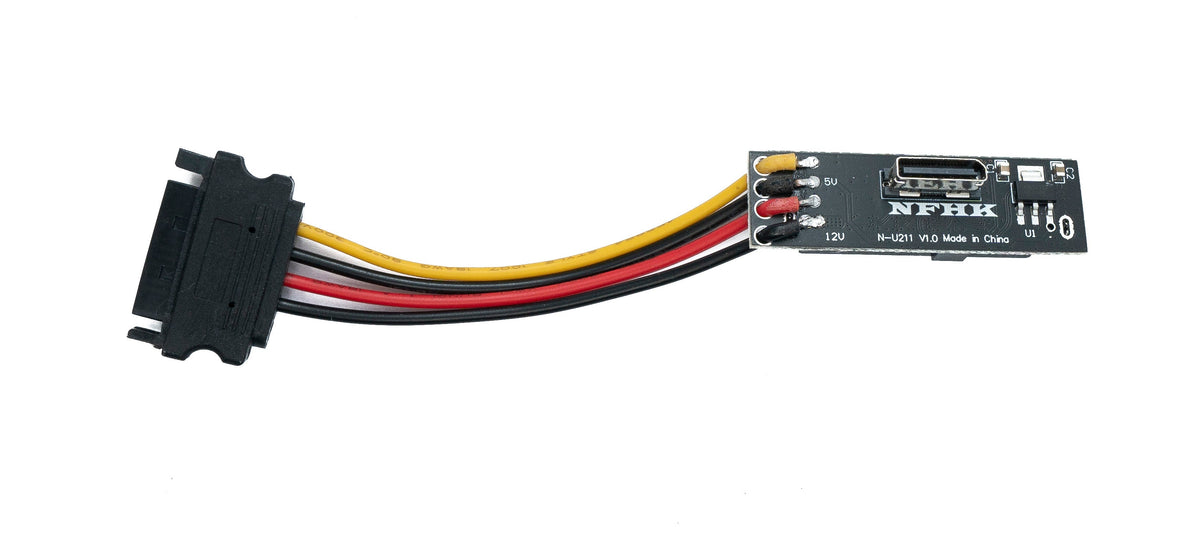 OCuLink Adapter SFF-8611 SFF-8612 Buchse zu SFF-8639 Stecker für U.2/U.3 NVMe SSD | System-S