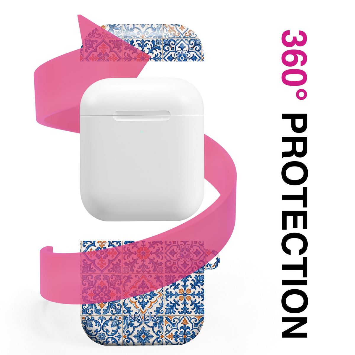 Azulejo - AirPods 1 / 2 Hülle