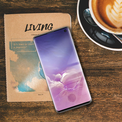 NALIA (2-Pack) Schutzglas kompatibel mit Samsung Galaxy S10, 9H Full-Cover Screen Display Schutz, Handy Schutzfolie Bildschirm-Abdeckung Schutz-Film Protector Tempered Glass - Transparent Schwarz
