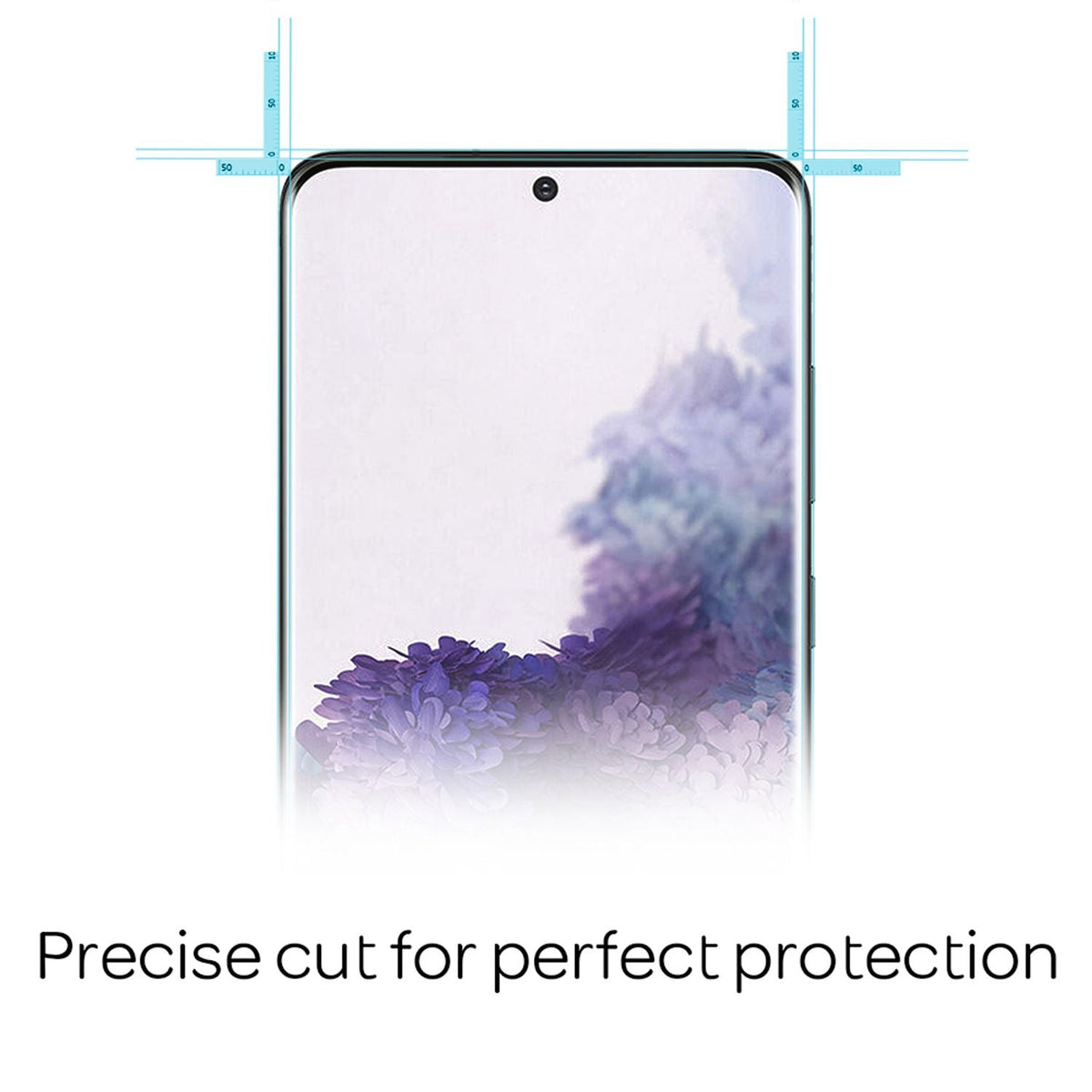 NALIA (2x) Schutzglas kompatibel mit Samsung Galaxy S20 Glas, 9H Full-Cover Hartglas Displayschutzfolie Screen Protector, Handy Bildschirm-Abdeckung Displayschutz Film Tempered Glass Schutzfolie Klar
