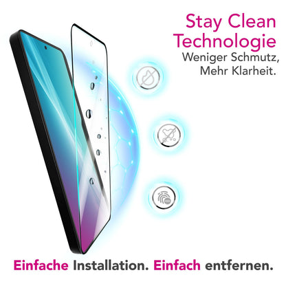 NALIA 2x Schutzglas für Samsung Galaxy A36 / A56 – Full-Screen Schutz 9H & Hüllenfreundlich – ARMORGLASSX (Display Glasfolie Transparent & 9H Härte) – Marke aus Berlin