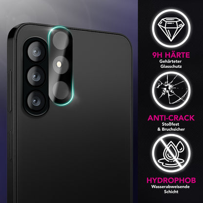 NALIA 2x Schutzglas für Samsung Galaxy A37 – Full-Screen Schutz 9H & Hüllenfreundlich – ARMORGLASSX (Display Glasfolie Transparent & 9H Härte) – Marke aus Berlin