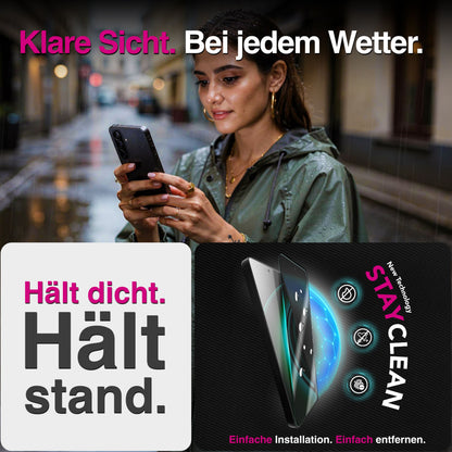 NALIA Blickschutzglas für Samsung Galaxy A37 – Härte 9H & Robust – ANTISPYX (Privacy Full-Cover) – Marke aus Berlin
